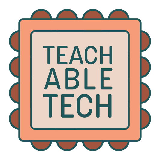 Teachable Tech 3D Laptop Educational Puzzle